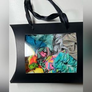 Gift bag Hair SCRUNCHIES  - set of 8